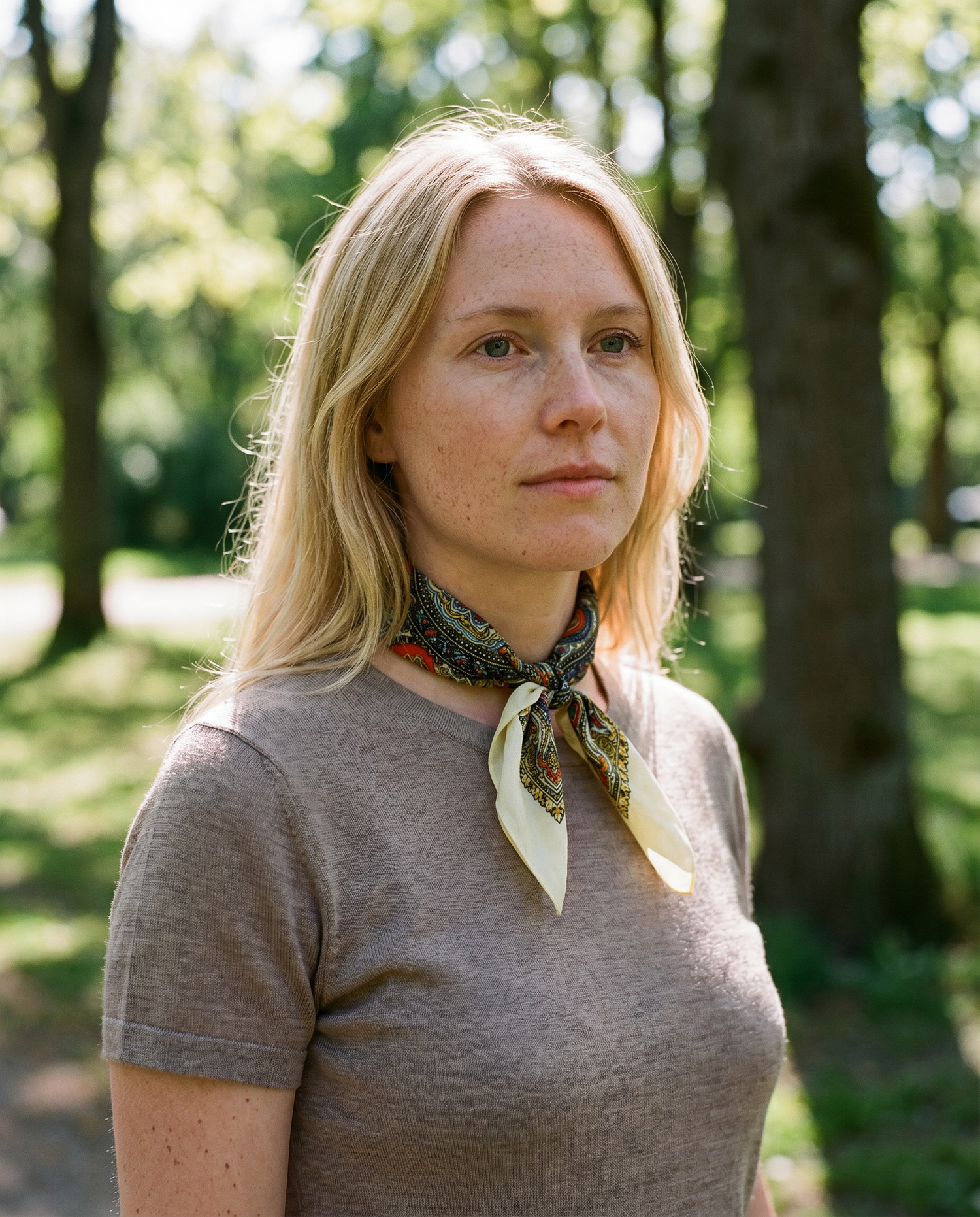 Off-white Paisley - Bomullskjerf