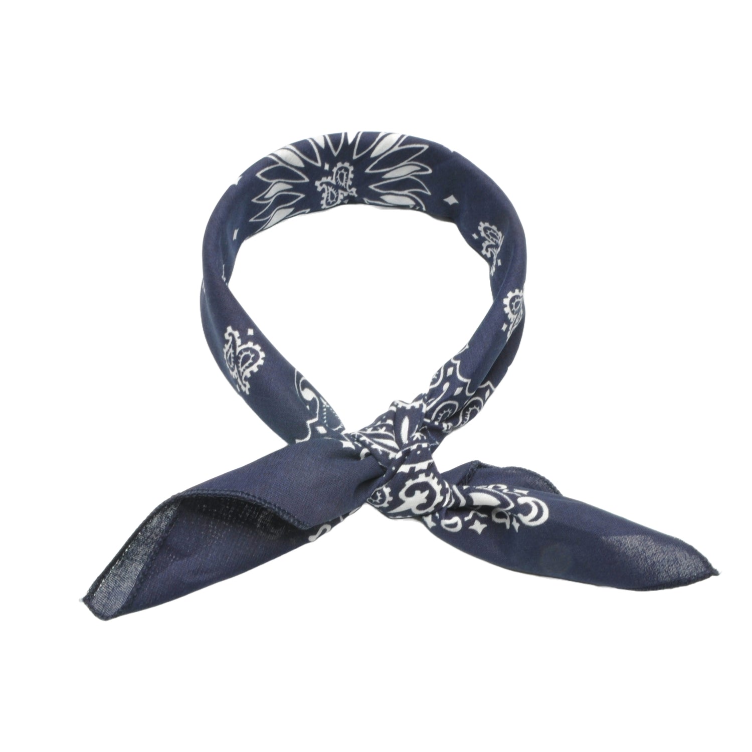 Bandana / Tørkle | Mørkeblå | Bomull (55 x 55 cm)