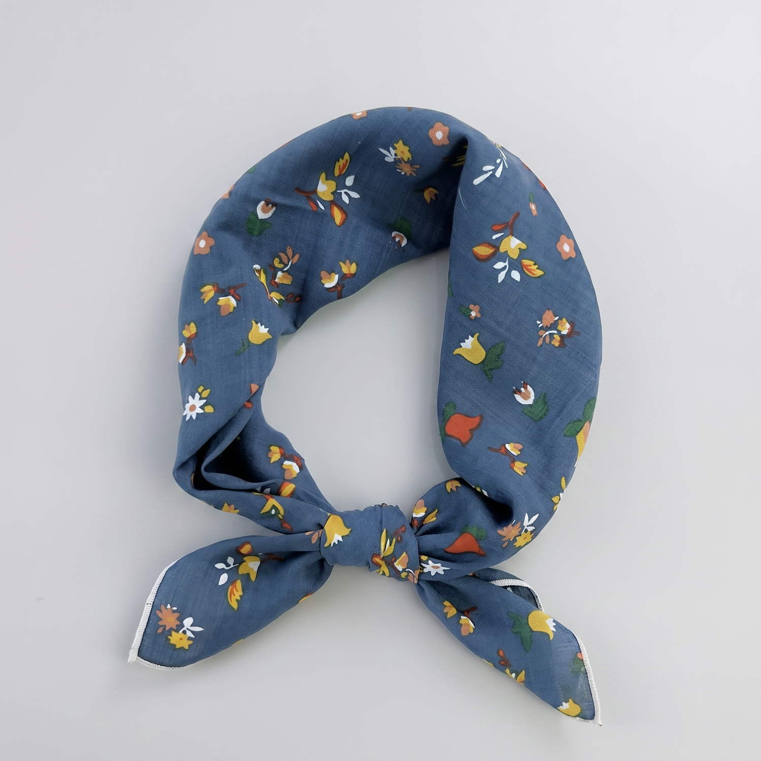 Vestmarka Blå - Bomullskjerf