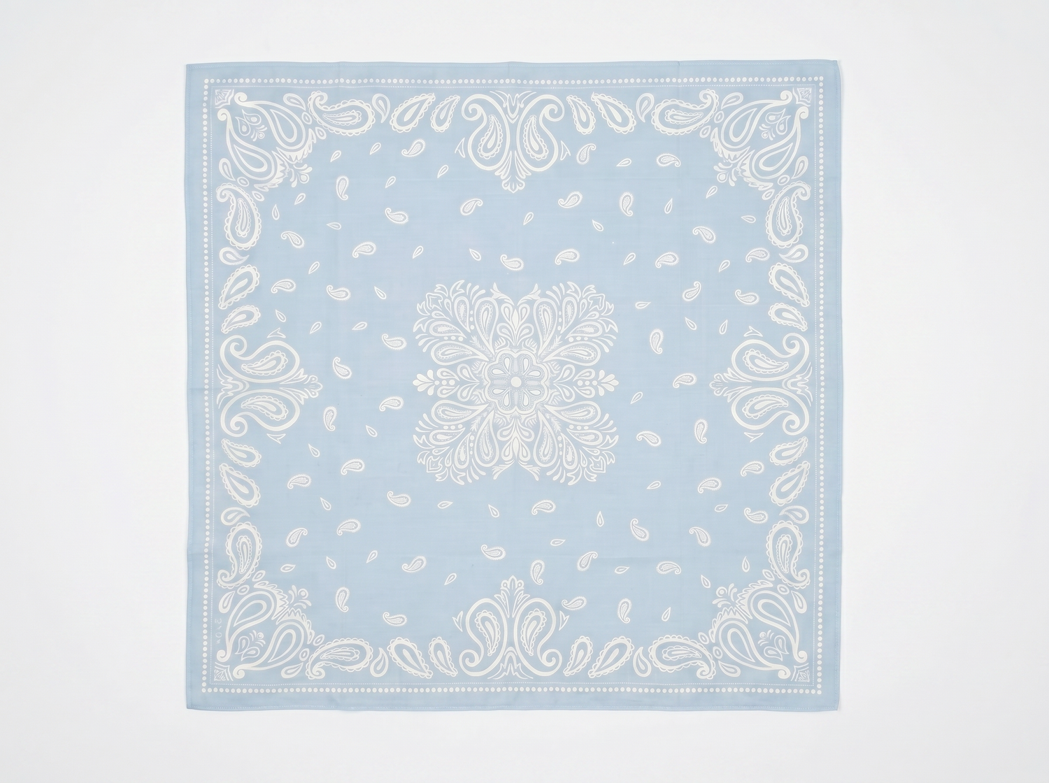 Himmelblå – Bomullsbandana