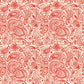 Bandana / Tørkle | Rød og Hvit | Engelsk Paisley | Bomull (55 x 55 cm)