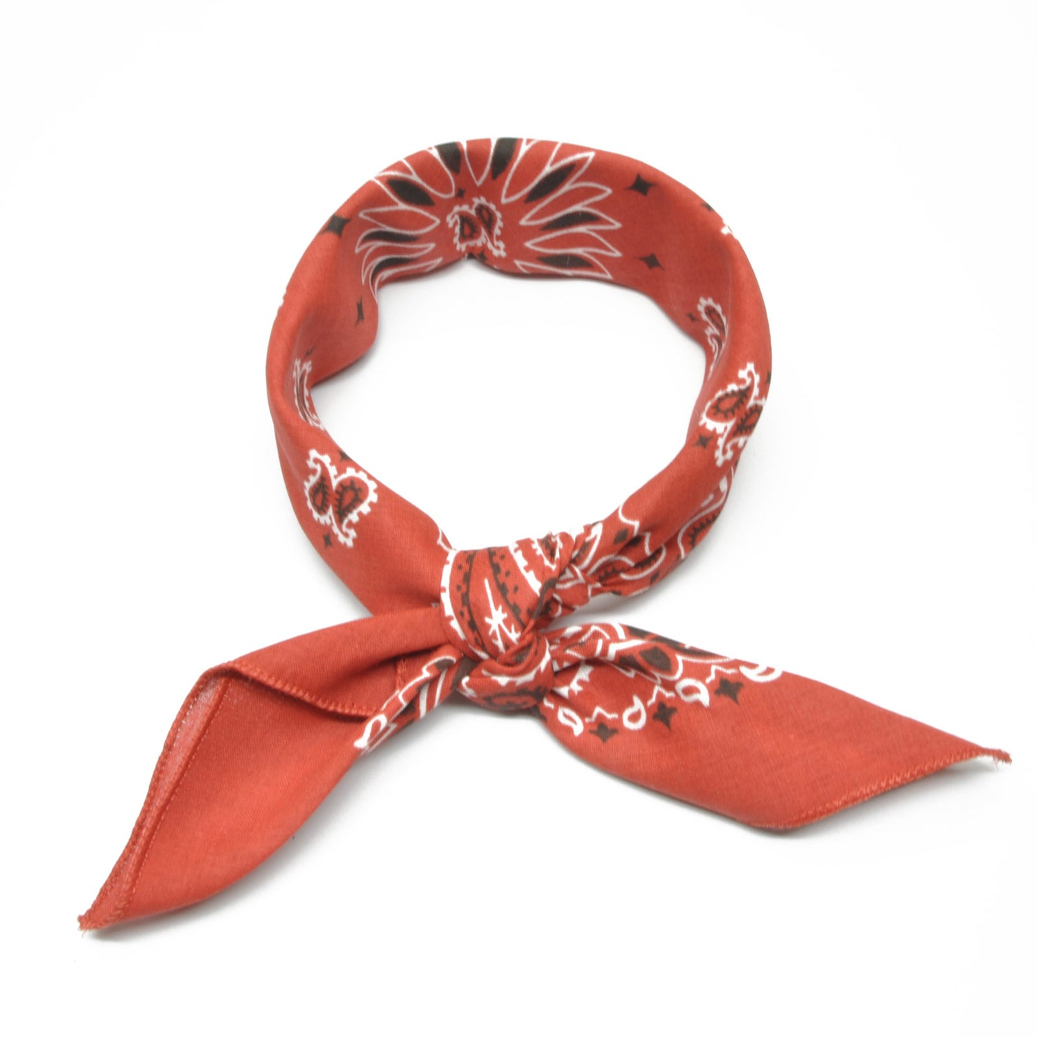 Bandana / Tørkle | Terracotta | Bomull (55 x 55 cm)
